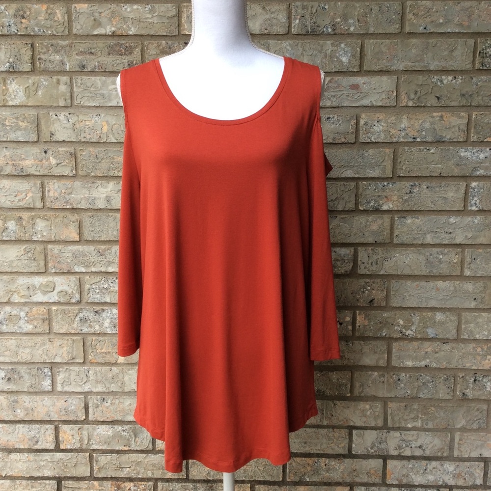 JM Collections Rusty Red  L